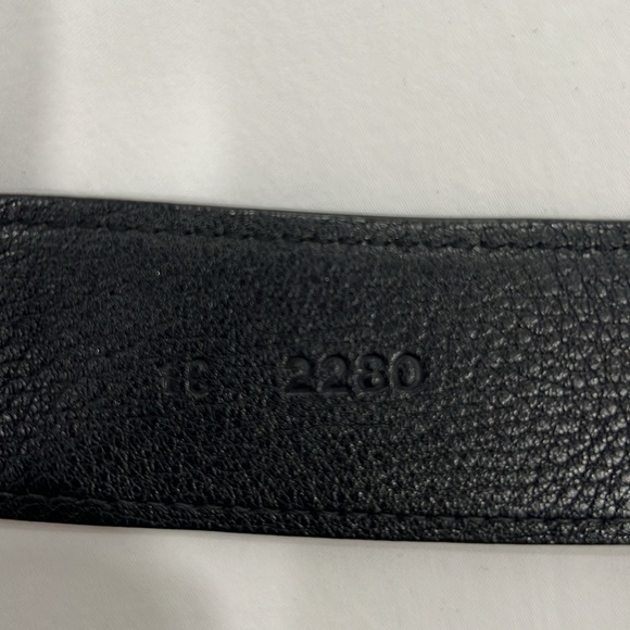 Prada black pebble leather belt - Picture 7 of 9
